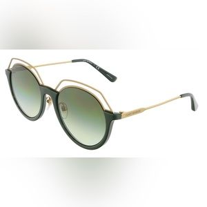 Tory Burch TY9052 1718E Green/ Gold Tone Round Sunglasses